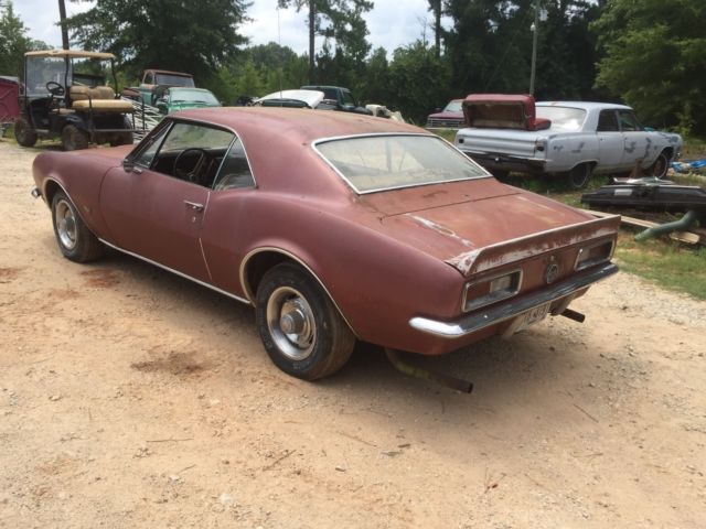 1967 camaro ss barn find