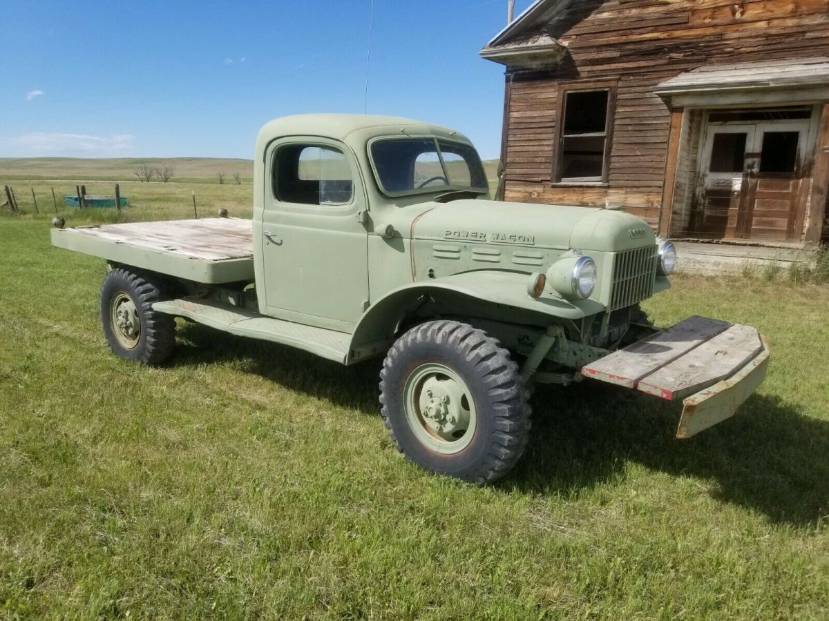 1948 dodge power wagon b-1-pw 4x4 truck 1 ton