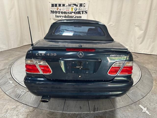 2002 mercedes-benz clk-class 430 cabriolet