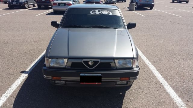 1988 alfa romeo milano verde