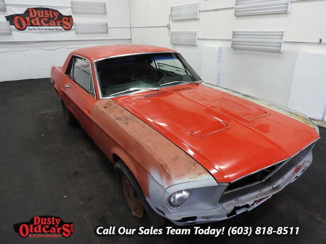 1968 red project car 200i6 3 spd man!