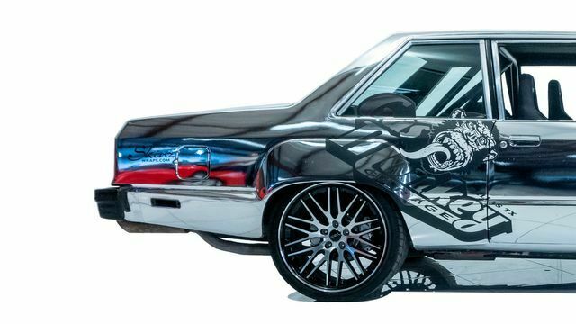 1978 ford fairmont drift car built by gas monkey garage 7665 miles custom chrome