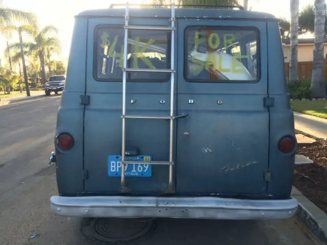 classic 1966 ford falcon club wagon / econoline van surf wagon