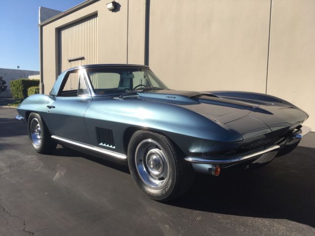 1967 corvette 427 convertible ground-up restoration