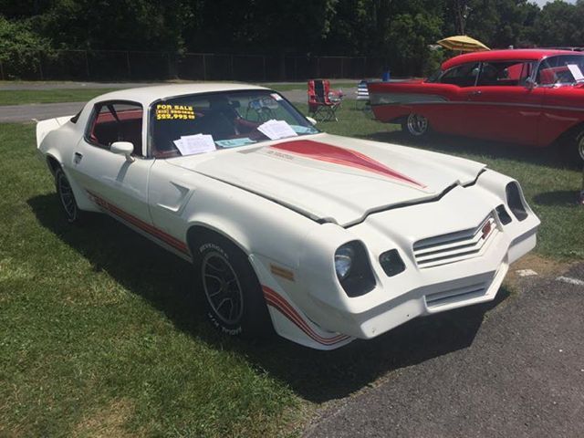 1980 chevrolet camaro z-28 coupe 72k mile survivor 350 at ac rare white / red