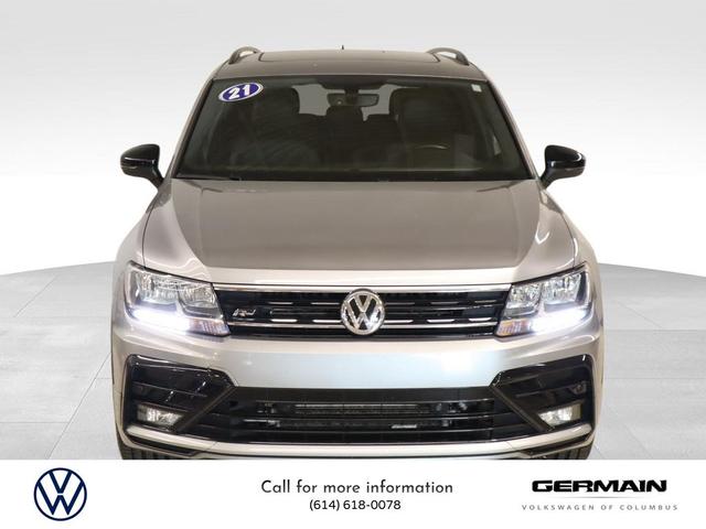 2021 volkswagen tiguan 2.0t se r-line black