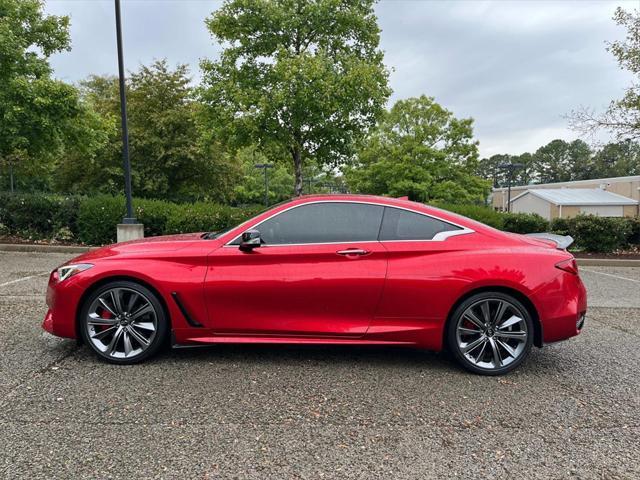 2021 infiniti q60 3.0t red sport 400