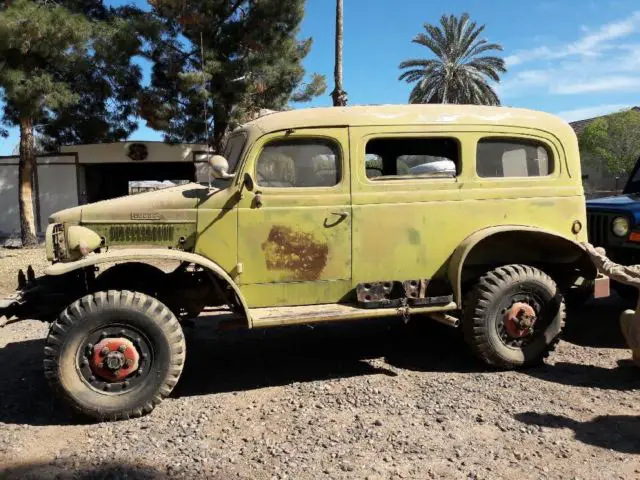1941 dodge wc-10 carryall, no engine or trans, w/az. title