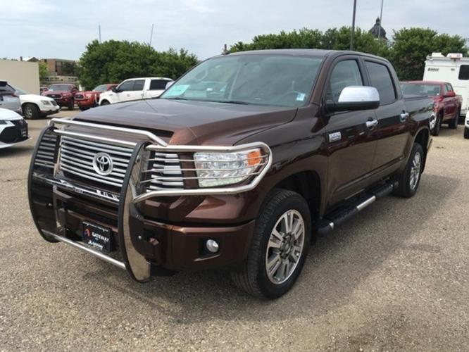 2017 toyota tundra platinum 4x4 platinum 4dr crewmax cab pickup sb (5.7l v8 ffv for sale in ames, south dakota