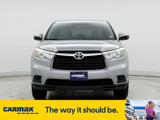 2015 toyota highlander le