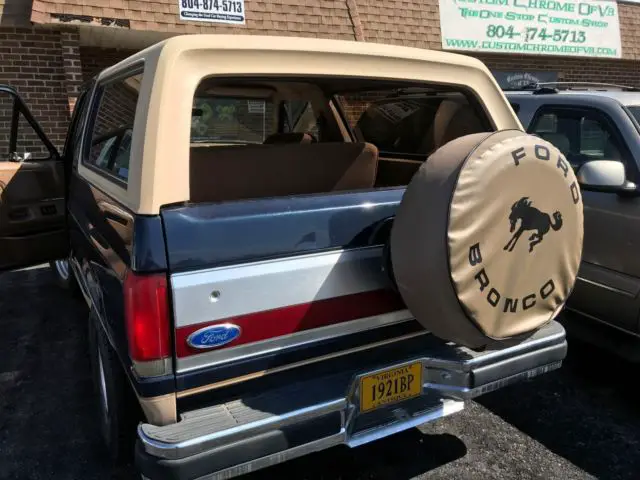 1990 ford bronco eddie bauer 4x4 show room condition california truck 119k miles