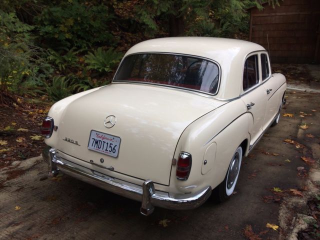 1959 mercedes benz 220s , rare restored classic ponton, beautiful condition