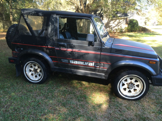 1987 suzuki samurai jx se sport utility 2-door 1.3l low miles