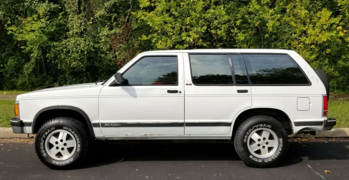 1991 chevy s-10 blazer 4x4 v6 4.3l - new pa inspection - 1 owner family