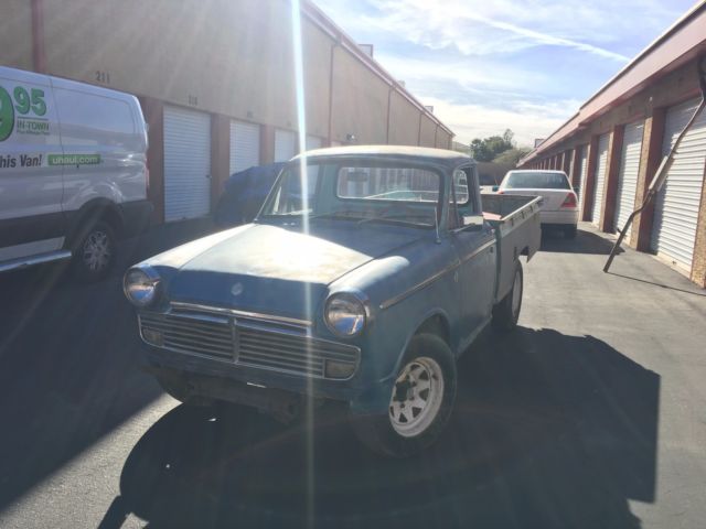 1964 blue datsun 320 runs and drives