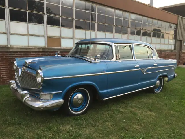 1956 hudson hornet special super 8 - factory ac - mostly original - runs well