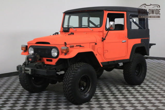 1972 orange built to go anywhere v8 disc ps!