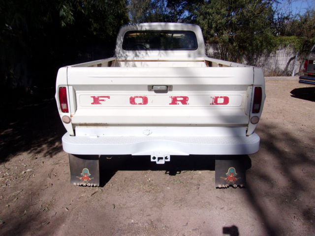 1967 ford f100 1/2 ton longbed ariz. ranch truck "rust free" original paint
