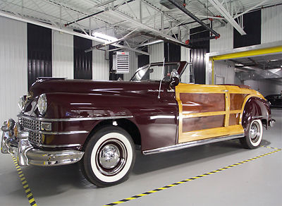 1946 chrysler town and country woody convertible