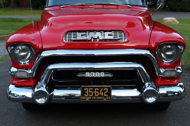 no reserve! 1956 gmc shortbox stepside stock 55 57 chevy pickup 1/2 ton videos!