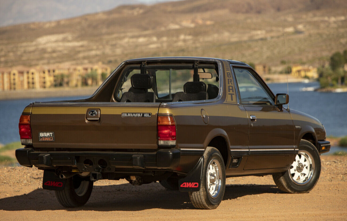 1985 subaru brat gl 4x4 outstanding original condition 80k miles - rust free!!!