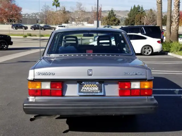 1987 volvo 240 dl - 32k original miles - pristine california car - garaged
