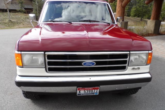 1991 ford bronco xlt rust free survivor extremely clean with 90%original paint