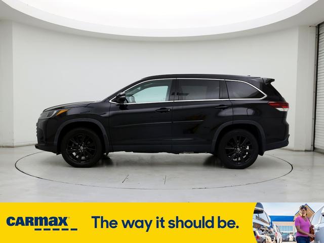 2019 toyota highlander se