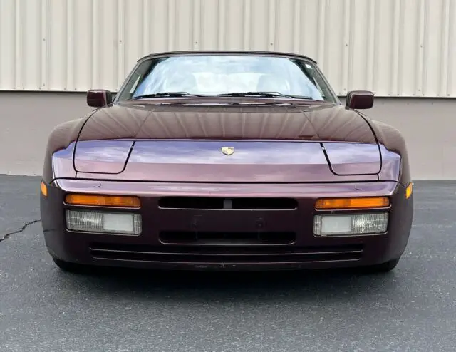 1990 porsche 944 s2 cabriolet 3.0l rare red one owner 82k miles all original