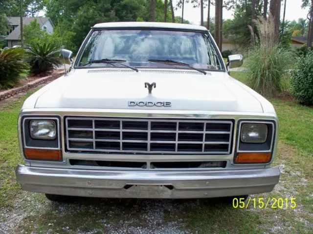 1984 dodge ram d100 1/2 ton shortbed pickup truck survivor - no reserve!