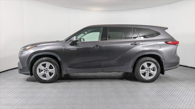 2021 toyota highlander hybrid le