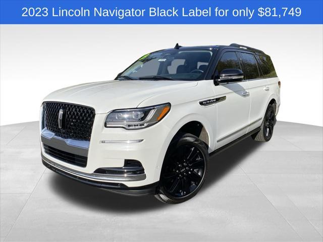 2023 lincoln navigator black label