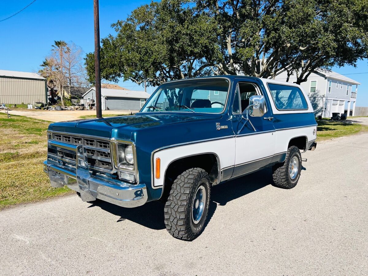 1979 chevrolet blazer blue 4wd automatic