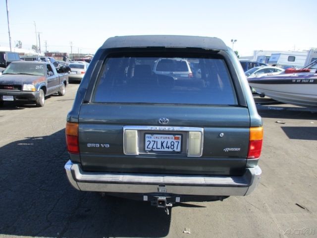 c 1992 toyota 4runner sr5 used 3l v6 manual suv no reserve