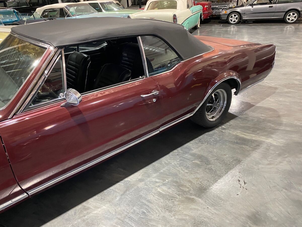 1967 oldsmobile 442 convertible red rwd automatic 442