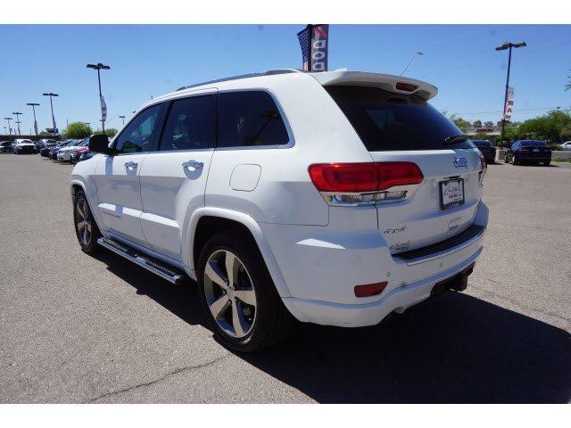 used 2015 jeep grand cherokee 4wd overland tucson, az 85711 for sale in tucson, arizona