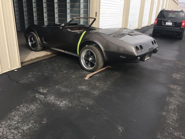 1970 corvette convertible lt-1 frame off project
