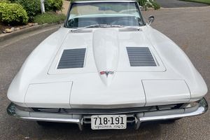 1963 chevrolet corvette sting ray convertible with a four-speed and factory air