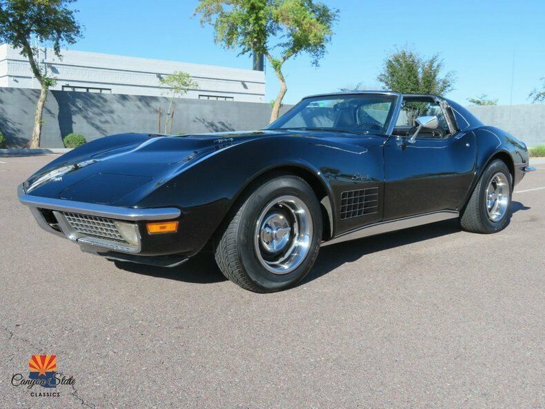 1971 chevrolet corvette coupe, 454ci v8, 4-spd manual, a/c, low miles, #s match