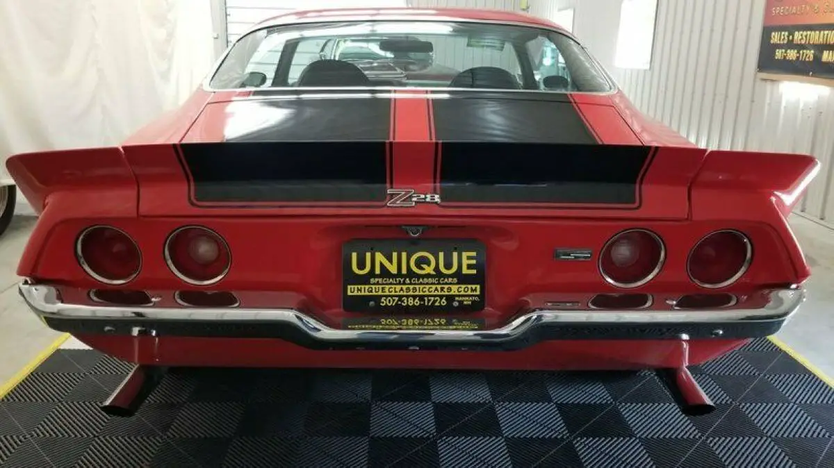 1973 camaro z28 type lt split bumper numbers matching!