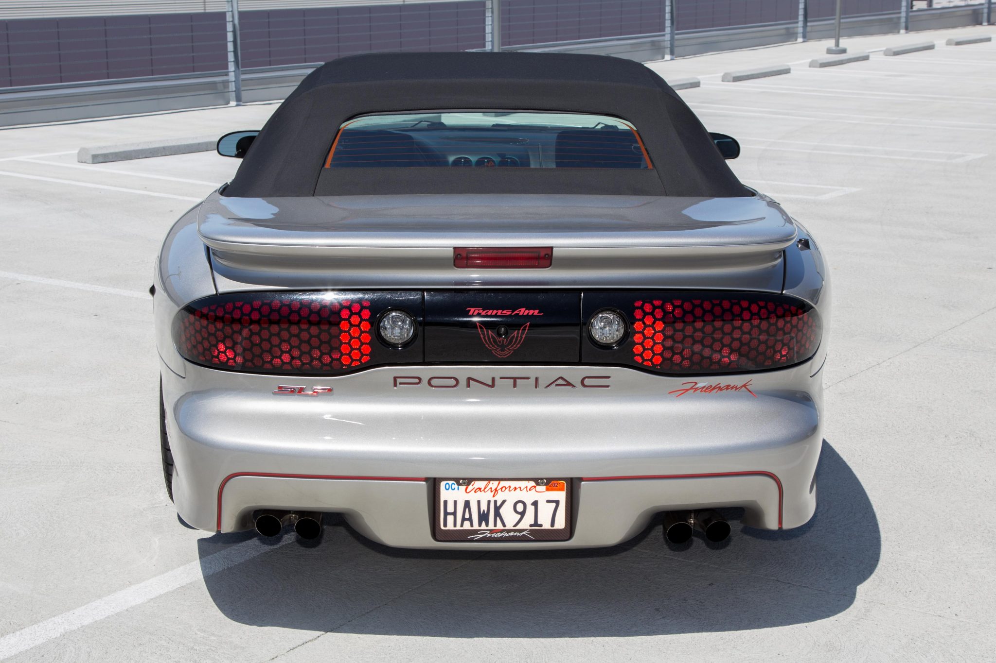 2002 pontiac trans am slp firehawk convertible 6-speed
