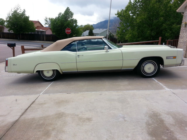 cadillac eldorado convertible 1976