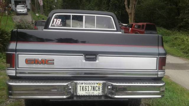 1986 gmc sierra 1500 truck 4 wheel drive