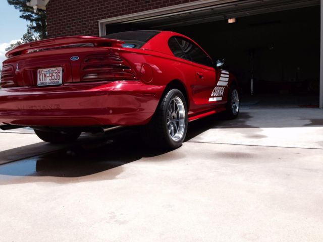 1994 rio red mustang cobra