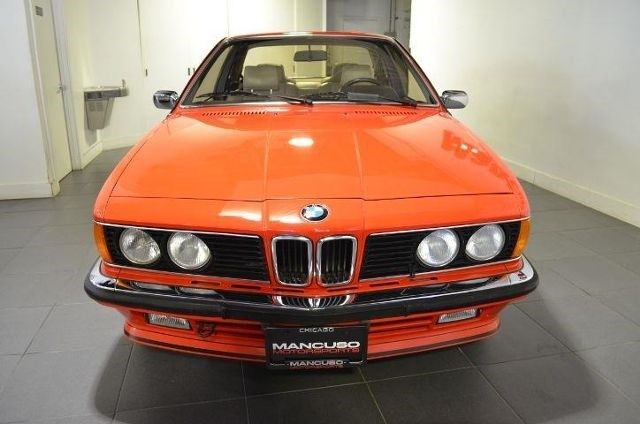 1984 bmw 635 csi 79563 miles red manual