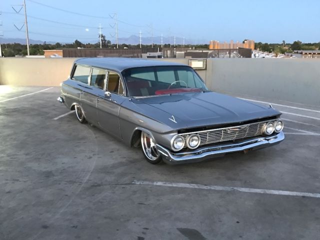 custom 1961 chevy impala nomad ls1