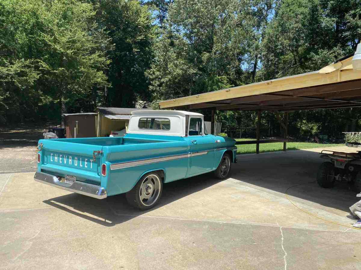 1962 chevrolet c10 pickup blue rwd automatic deluxe