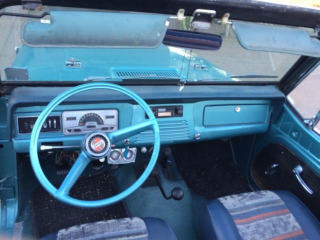 jeep jeepster teal / white with 0 miles, for sale!