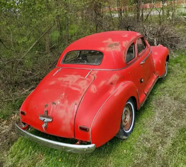 1941 chevrolet special deluxe red rwd manual business coupe