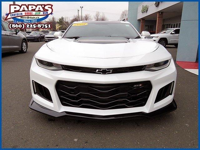 used 2018 chevrolet camaro zl1 coupe new britain, ct 06051 for sale in new britain, connecticut